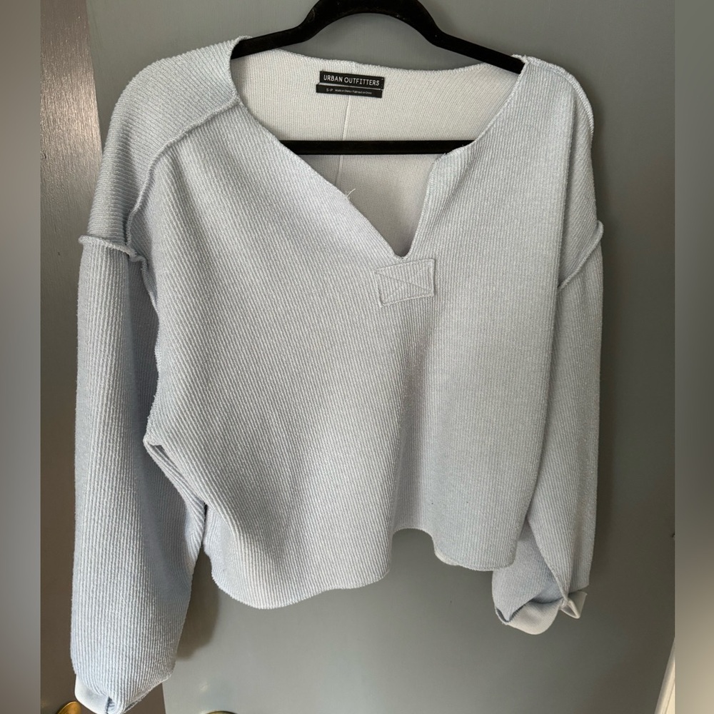 Urban outfitters light blue long sleeve sweater